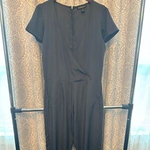 Gray Jumpsuit with zipper